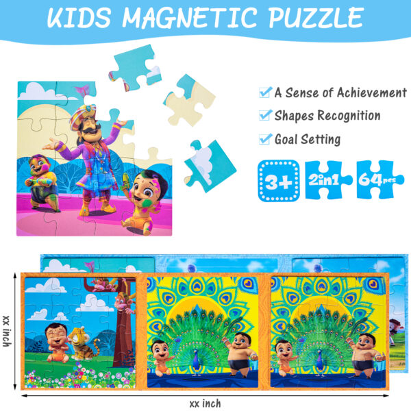 educational magnetic puzzle books 2