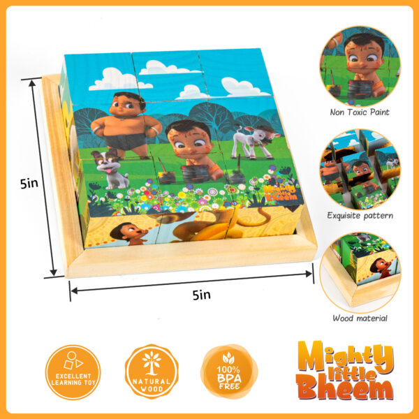 wooden building blocks bheem3